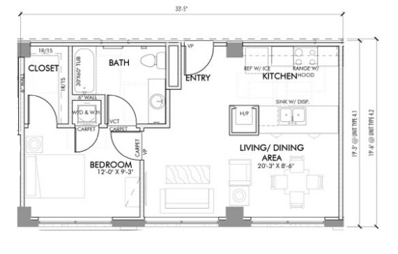 Unit 810 810 floor plan
